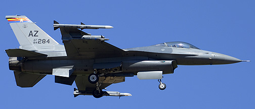 General Dynamics F-16C Block 25D Fighting Falcon 84-1284, March 10, 2014